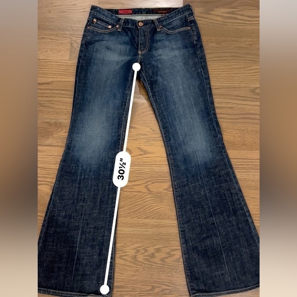 Adriano Goldschmied THE CLUB Jean Size 29R. F y2k bootcut - Picture 10 of 14